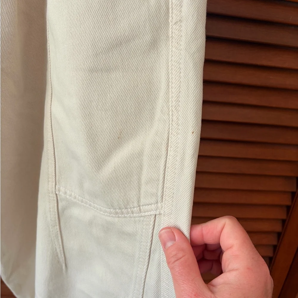 Free People Bright Eyed Low-Slung Pull-On Barrel Jeans - Picture 7 of 8